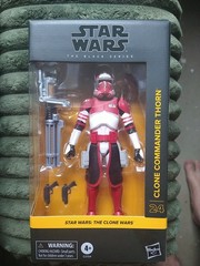 NEW Star Wars The Black Series Clone Commander Thorn Clone Wars Exclusive