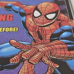 Vintage Spiderman Toy Web Shooter Water Ball 2001 Marvel Catpro Balzac NOS