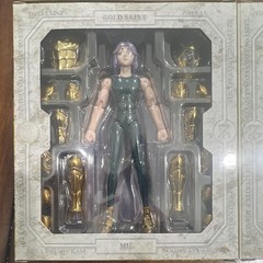 Bandai Saint Seiya Saint Cloth Myth Aries Mu Gold Figure w/ Armor 2005