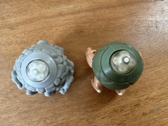Vtg 90s Pokémon Nintendo BK Toy Lot of 4 Dragonite Graveler Sandshrew 1999