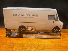 BACK TO THE FUTURE TIME MACHINE 40th Anniversary 1:24 Die-Cast Metal Vehicle