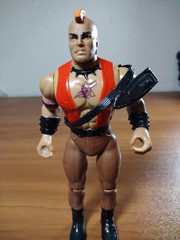 Rambo Force of Freedom Figure Mad Dog with Accessories Coleco 1985
