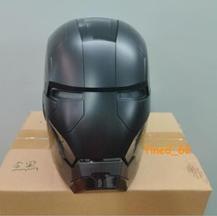 1:1 MK5 Iron Man Deformable Voice Control Wearable Helmet Matte Black Stock