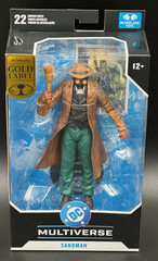 DC Multiverse Wesley Dodds SANDMAN 7” Action Figure McFarlane Toys Gold Label