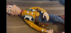 Thinkway Toy Story woody, Thinkway buzz and a pull-string Jessie doll with hat