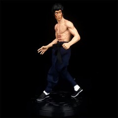 Bruce Lee 77th Anniversary Edition Statue Enter The Dragon Three-headed Figure
