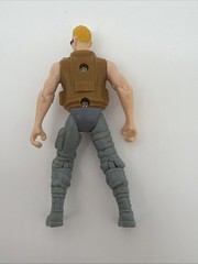 Soldier Figurine Kid Connection Blonde Hair 4In Toy Military Combat.#60