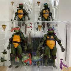 Ninja Turtles 1990 Movie TMNT Teenage Toys Mutant 7″ Action Figure…