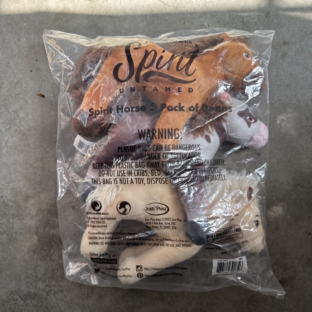 NEW! DREAMWORKS SPIRIT: UNTAMED HORSE 3 PACK | BOOMERANG | SPIRIT | CHICA LINDA