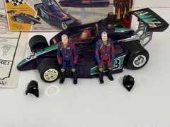 M.A.S.K. BUZZARD COMPLETE w/ Box, Inserts, Miles & Maximus Mayhem Kenner MASK