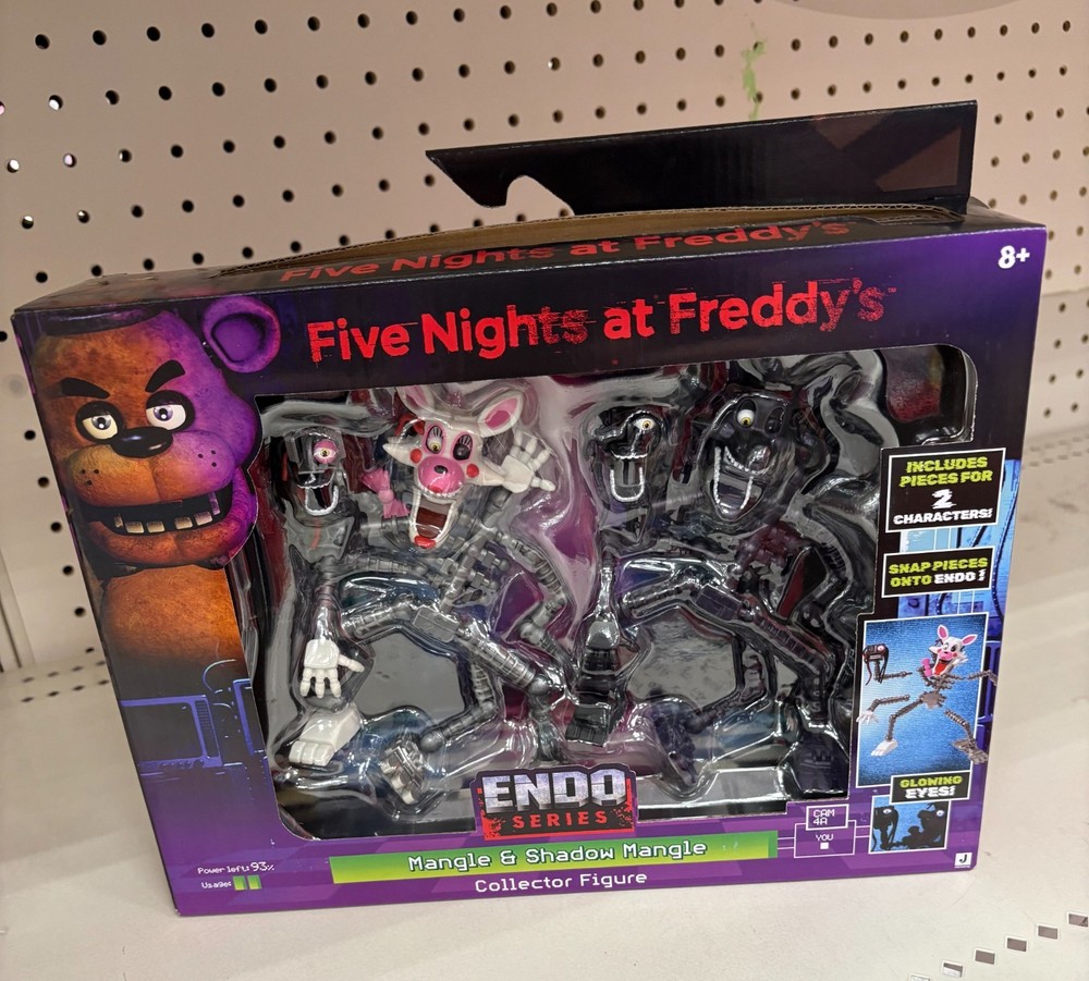 FNAF Five Nights At Freddy’s Endo Series 2 MANGLE & SHADOW MANGLE Figures NEW