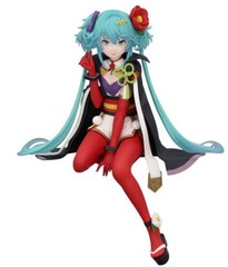 Hatsune Miku Flower Fairy Camellia Noodle Stopper Figure FuRyu