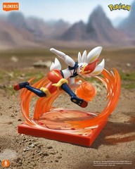 BLOKEES POKEMON CLASSIC VERSION-L NO. 0815 CINDERACE MODEL KIT ENGLISH PACK