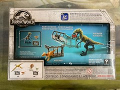 Mattel Jurassic World Destruct-A-SAURS Velociraptor & Microceratus – NEW RARE
