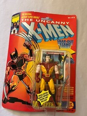 Vintage 1989-1990s Toy Biz Marvel & DC Super Heroes Action Figures Lot of 14