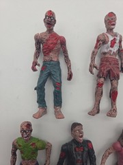 BOHS Zombie Action Figures Scary Toys Lot Of 5 Removable Limbs Body Parts Horror