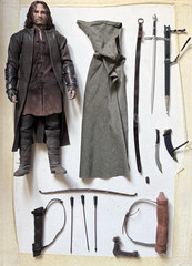 InArt Lord Of The Rings Aragorn Rooted Hair Version A005P1