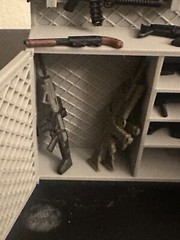 Action Figure Weapons Armory Fully Functional Doors, Choose from Multiple Scales
