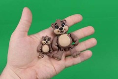 Wildlife Figures – Articulated Decor in Multi-Color PLA – 3D Printed