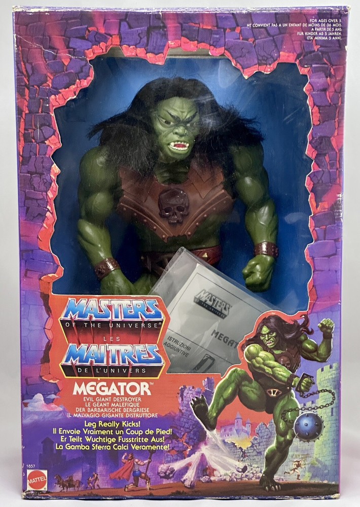 Megator Masters Of The Universe Motu Vintage 1986 Mattel Italy Rare
