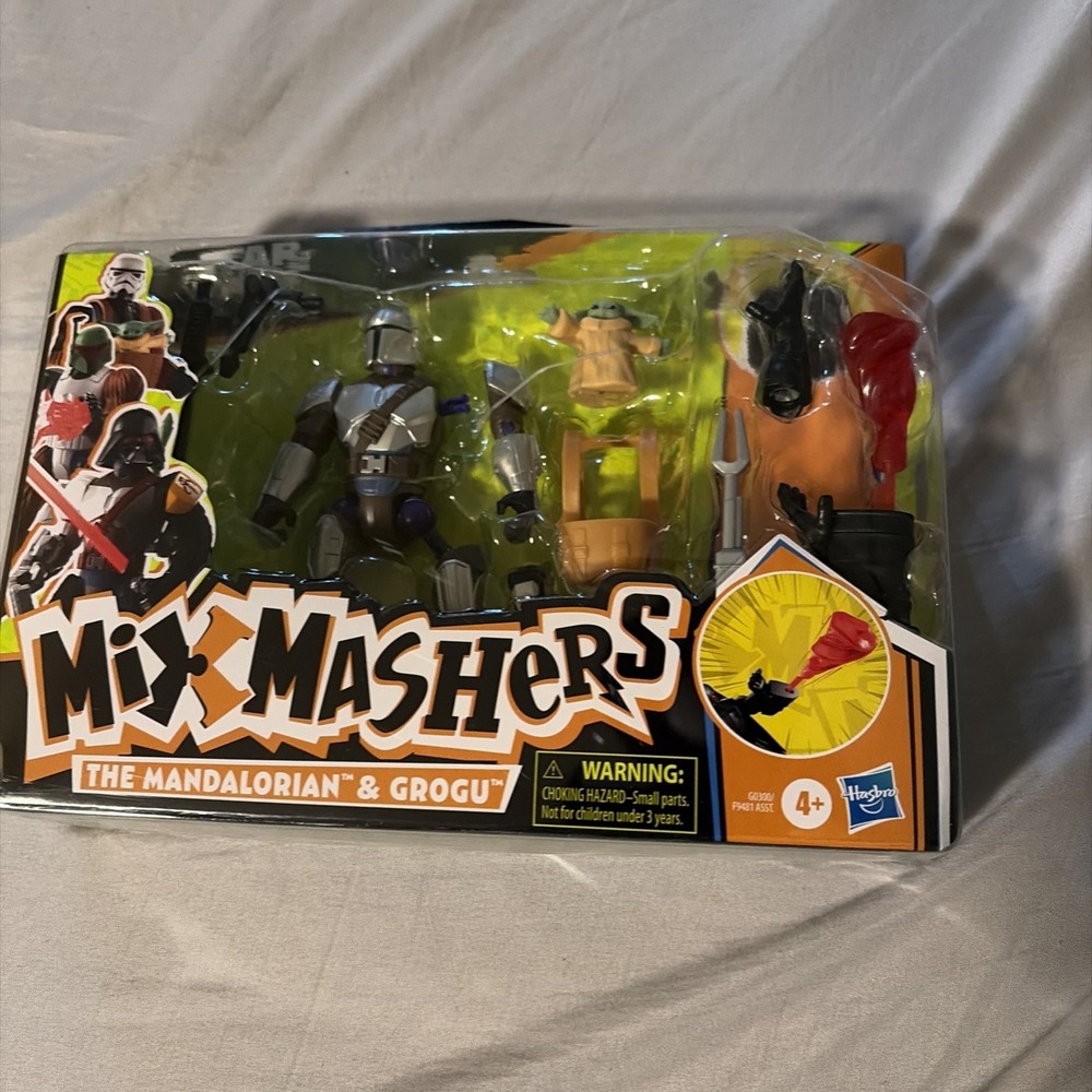 MixMashers Star Wars Customizable 5″ Action Figure Mandalorine & Grogu 4+