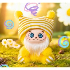 Miniso Gismow Silly Squad Series Plush Toy Vinyl Keychain Blind Box Figure