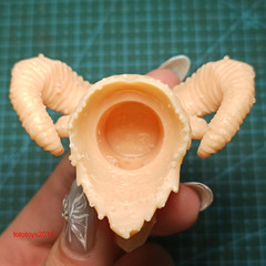 1:6 1:12 1:18 Goat Sheep Animal Head Sculpt for 12” 6” 3.75”Action Figure Bod