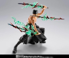 Bandai S.H.Figuarts One Piece： Roronoa Zoro The King of Hell Action Figure