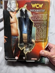 WCW Mattel Elite SDCC Exclusive The Shockmaster Debut Figure AEW Flashback Intro