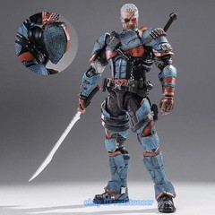 U·P·FINEGURES Deathstroke 1/12 Male Action Figure Model Collection with 2 Head