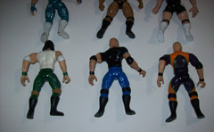 Lot of Vintage 1990s Jakks Pacific Wrestling Action Figures WWF