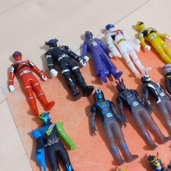 Kamen Rider Sofubi Figures Set 11cm Vintage Collectible Authentic