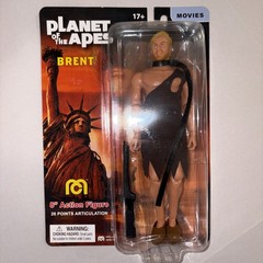 Mego Planet Of The Apes Brent 8” Action Figure NEW Damaged