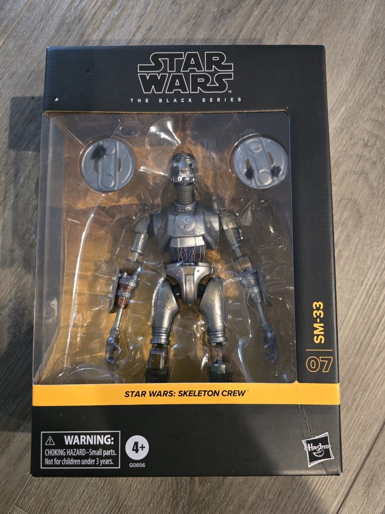 Star Wars Black Series SM-33 NEW 6″ Action Figure The Skeleton Crew Hasbro Droid