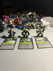 GORMITI Atomic Series Earth Tribe and Air Tribe W/ Rare & Regular Atomic Noctis