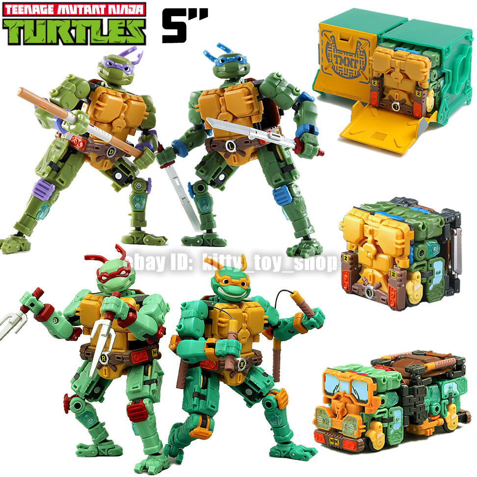 52TOYS MEGA BOX BB-18 19 20 TMNT Turtles Figure Decompression Toy Magic Square