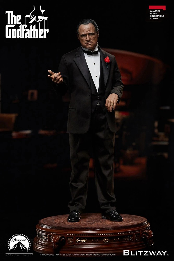 Blitzway The Godfather Don VITO Corleone Marlon Brando 1:4 Scale Statue