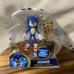 Sonic 2 Movie Sonic with Map and Pouch 4″ Figure – SONIC