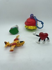 Lot #2: 19 Toddler Kid Character Toys Happy Meal Etc USED Read Description Gift