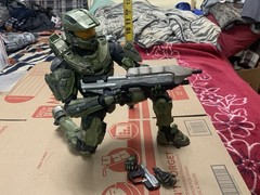 NECA Halo Master Chief 18″ Deluxe Action Figure 1/4 Scale Video Game Memorabilia