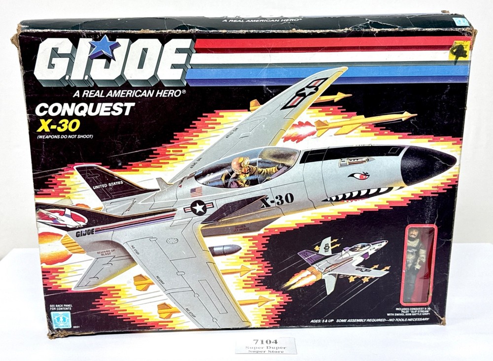 Vintage – GI Joe – CONQUEST X-30 Hasbro 1986 Parts Sealed in BAG