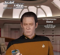 EXO-6 Star Trek General Chang, Commander Kruge &Commander DATA (stnd)