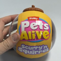 Pets Alive Scurry’n Squirrel by ZURU – BROWN Brand New Sealed Acorn Ball