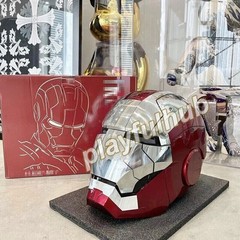 Autoking Iron Man Helmet MK5 1/1 Voice-controlled Mask Transform Cosplay Prop