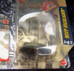 Michael Jordan 1999 Mattel NBA Maximum Air Hoop Highlights Series Figure & Card