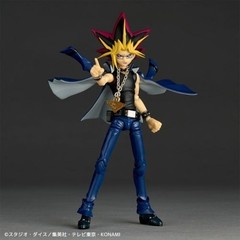 Kaiyodo Revoltech Yu-Gi-Oh! Duel Monsters Yami Yugi Figure w/ Bonus