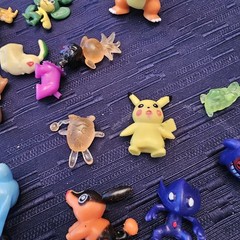 Small Figures, Lot of 30, Most About 1-Inch In Length, Mostly Pokémon, See Pics