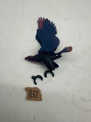 Fantasy Flying Bird Eagle Falcon Action Figure Dark Blue Red Talons Wings