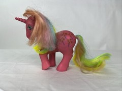 Vintage 1980’s HASBRO G1 MLP My Little Pony Lot of 6 Unicorns and Pegasis Adults