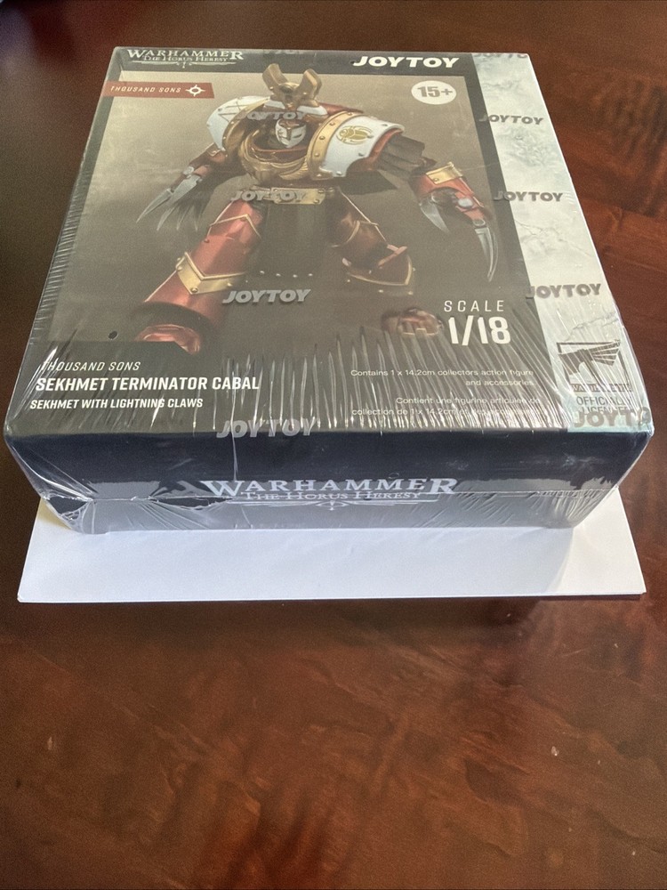 Joy Toy Warhammer Horus Heresy 1/18 Thousand Sons Sekhmet Terminator NIB Sealed